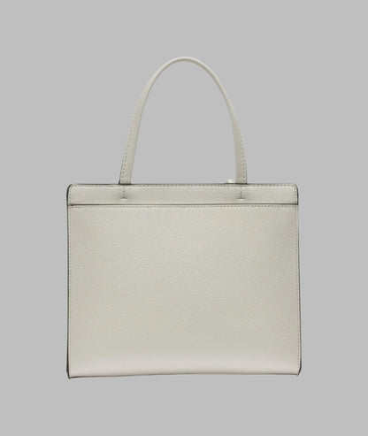 KarlLagerfeld Maybelle duo top handle satchel white