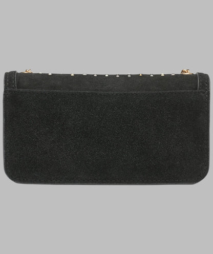 KarlLagerfeld Kosette shoulder bag with studs black