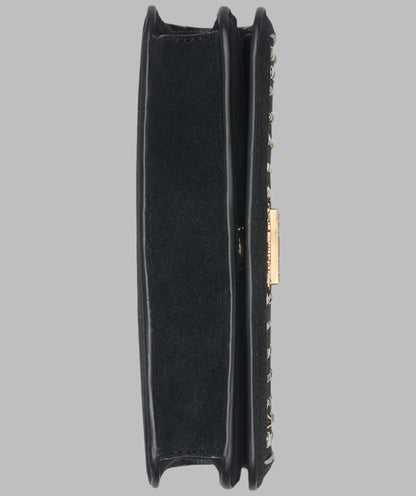 KarlLagerfeld Kosette shoulder bag with studs black