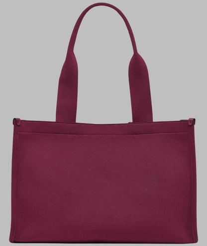KarlLagerfeld Kristina large tote wine