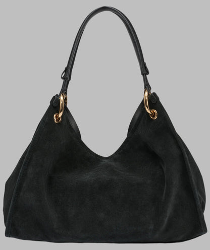 KarlLagerfeld Luciene medium tote with studs black