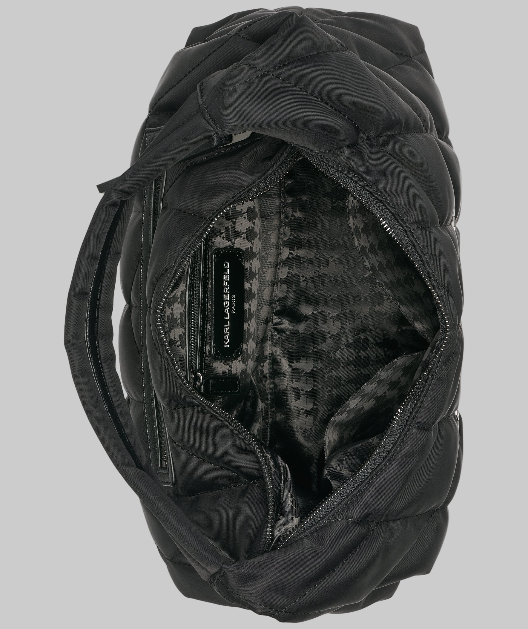 KarlLagerfeld Voyage med tote nylon black