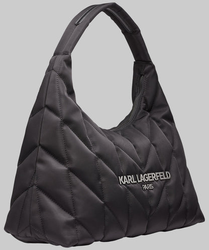 KarlLagerfeld Voyage med tote nylon black