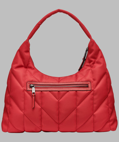 KarlLagerfeld Voyage med tote nylon crimson