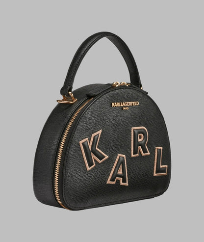 KarlLagerfeld Bellamy crossbody with pins black