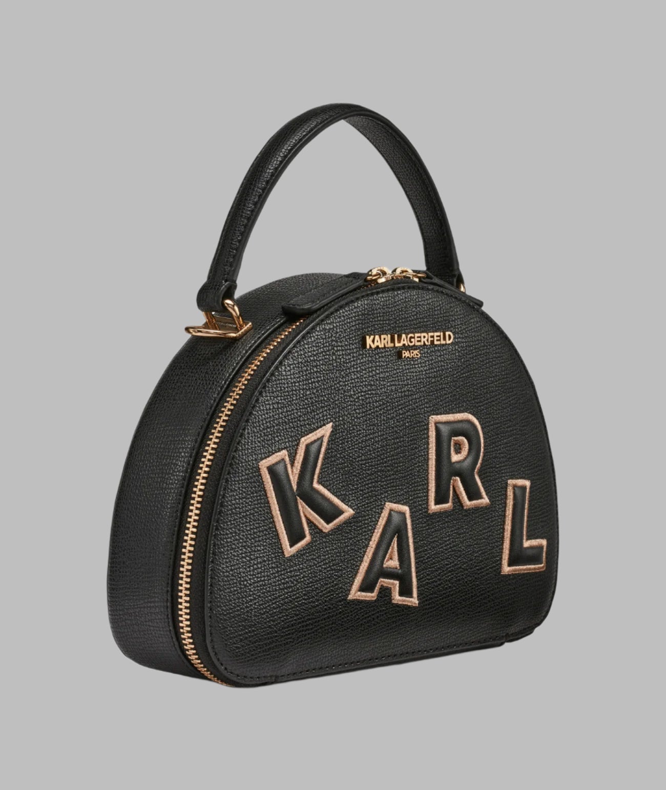 KarlLagerfeld Bellamy crossbody with pins black