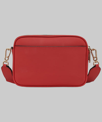 KarlLagerfeld Maybelle camera crossbody admiral red