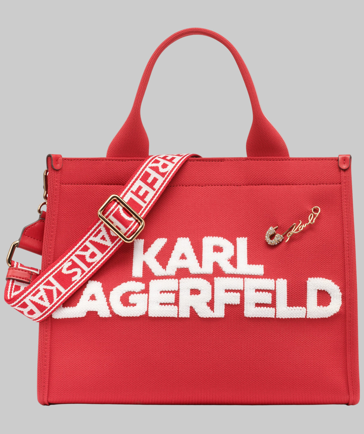 KarlLagerfeld Kristina medium tote red