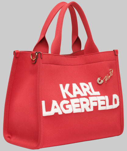 KarlLagerfeld Kristina medium tote red