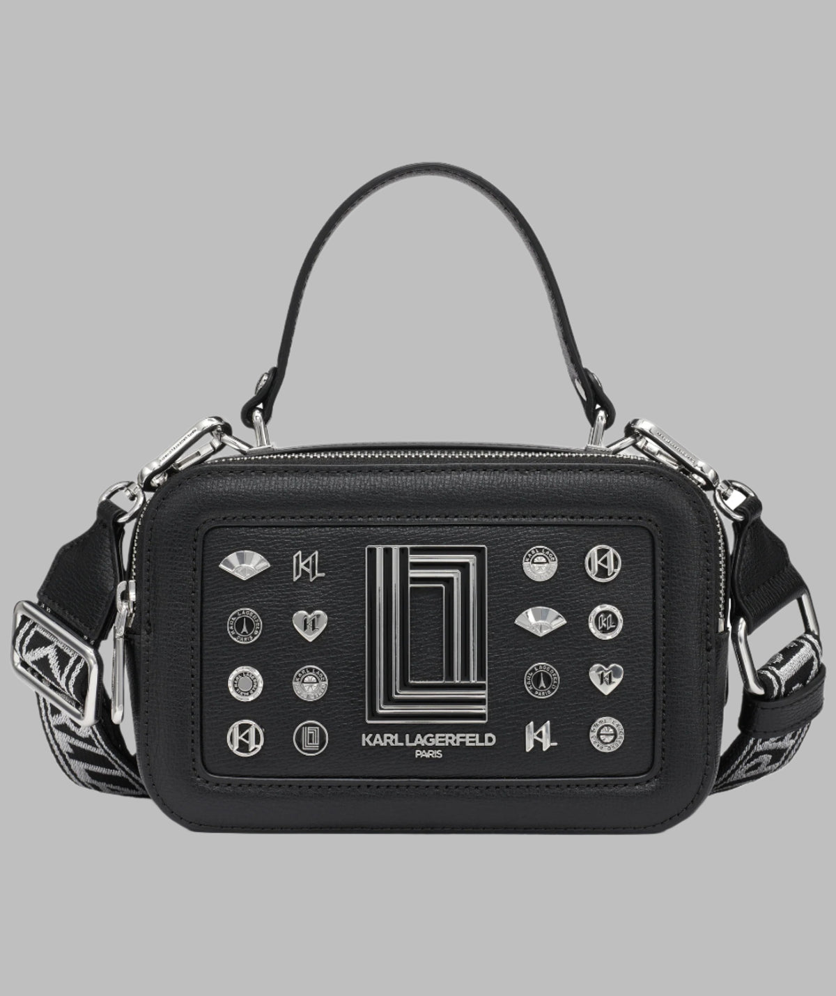 KarlLagerfeld Simone camera crossbody bag black