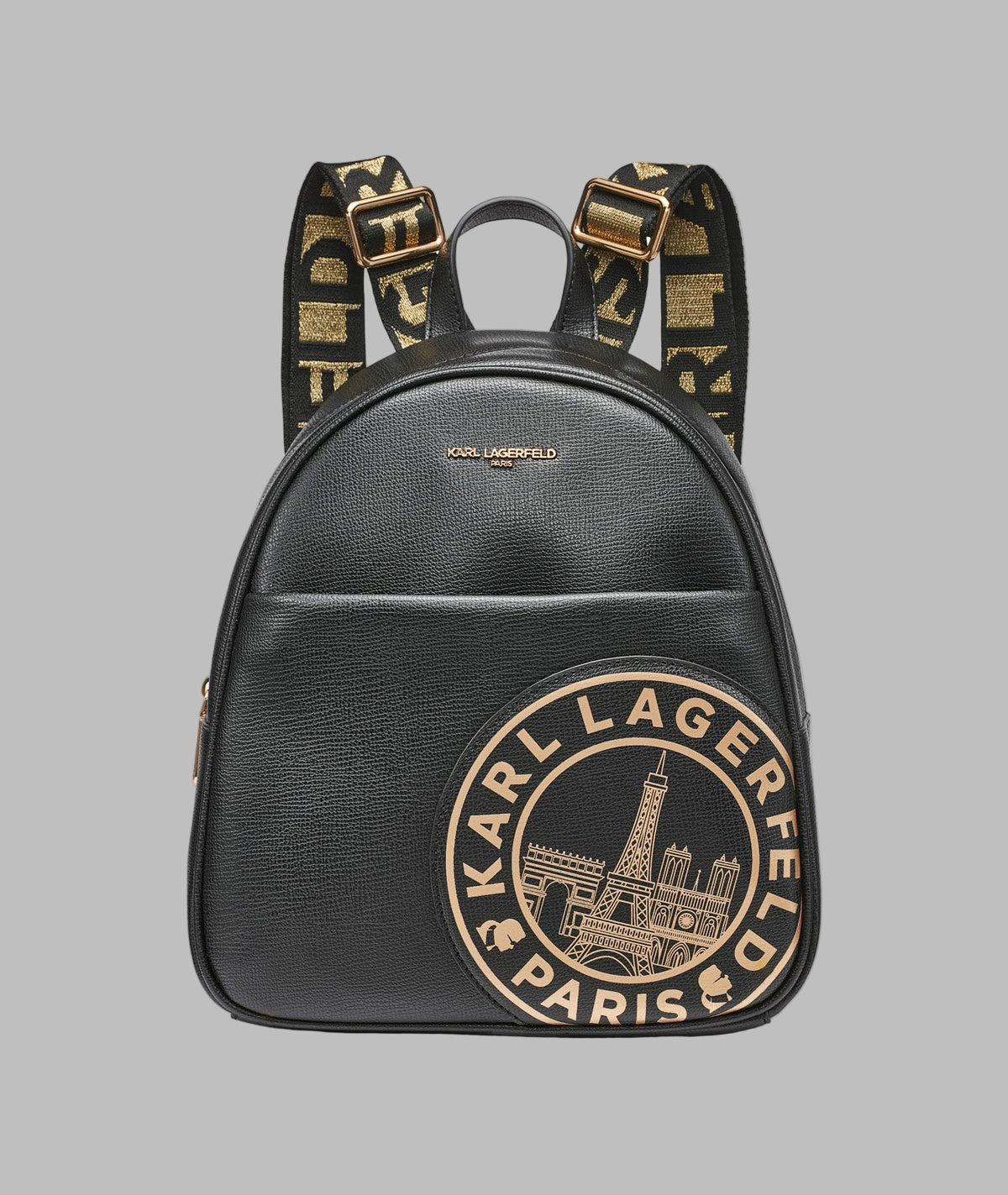 KarlLagerfeld Maybelle backpack black with white logo black