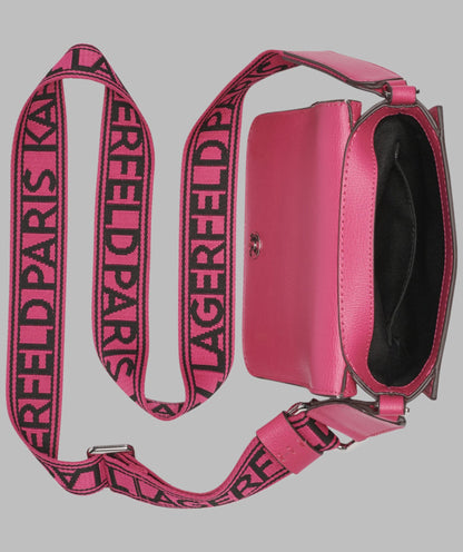 KarlLagerfeld Annette crossbody fuchsia