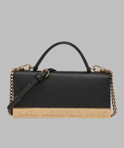 KarlLagerfeld Jacqueline wallet with chain black