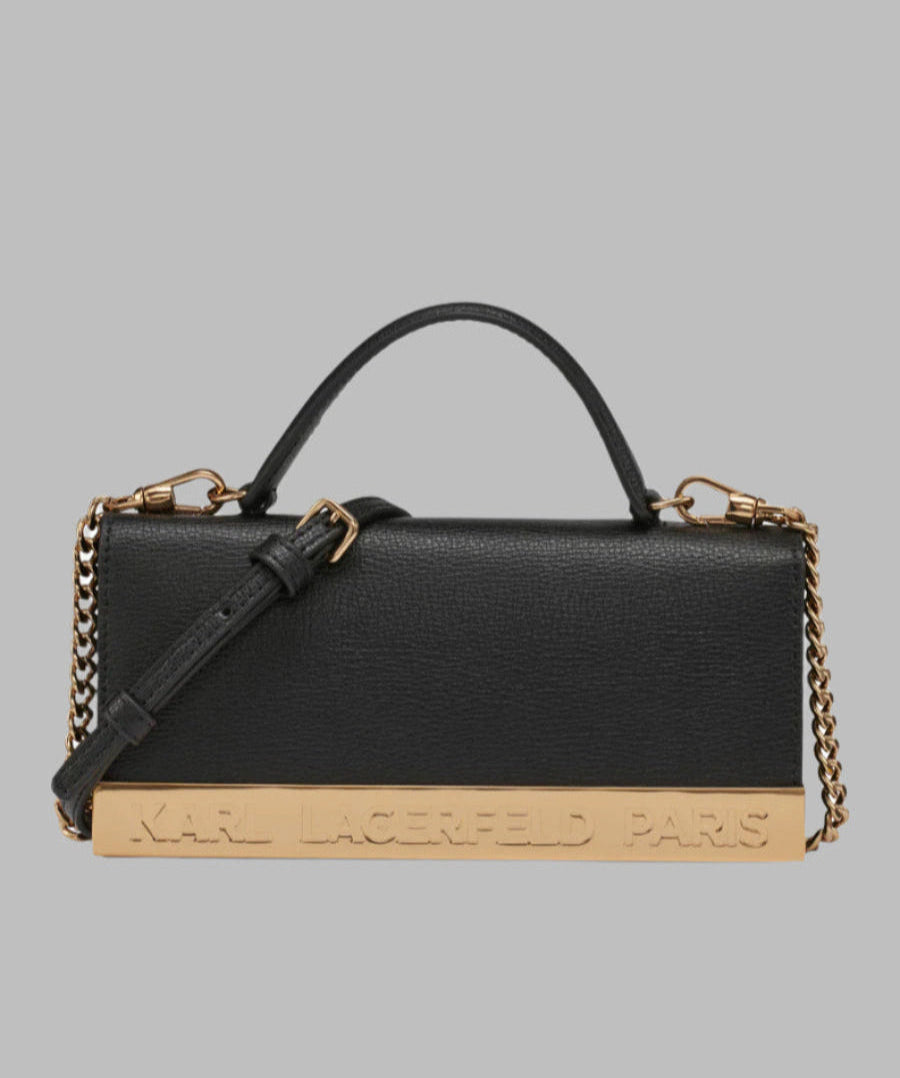 KarlLagerfeld Jacqueline wallet with chain black