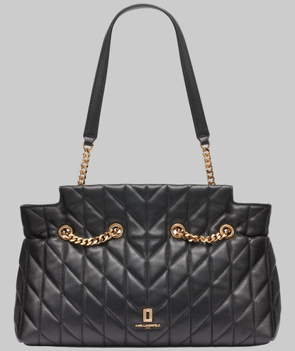 KarlLagerfeld Lafayette satchel black