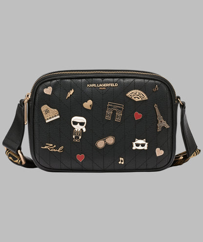 KarlLagerfeld Maybelle camera crossbody black