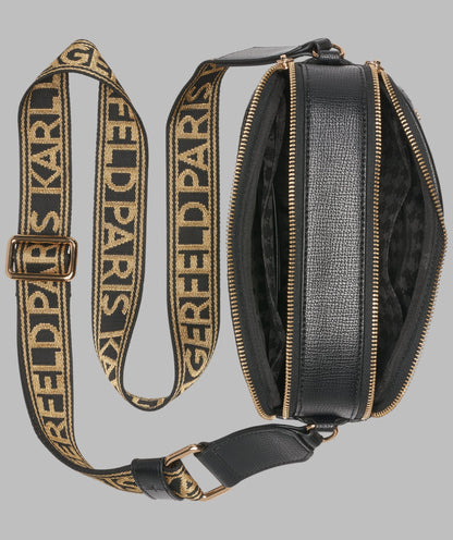 KarlLagerfeld Maybelle camera crossbody black