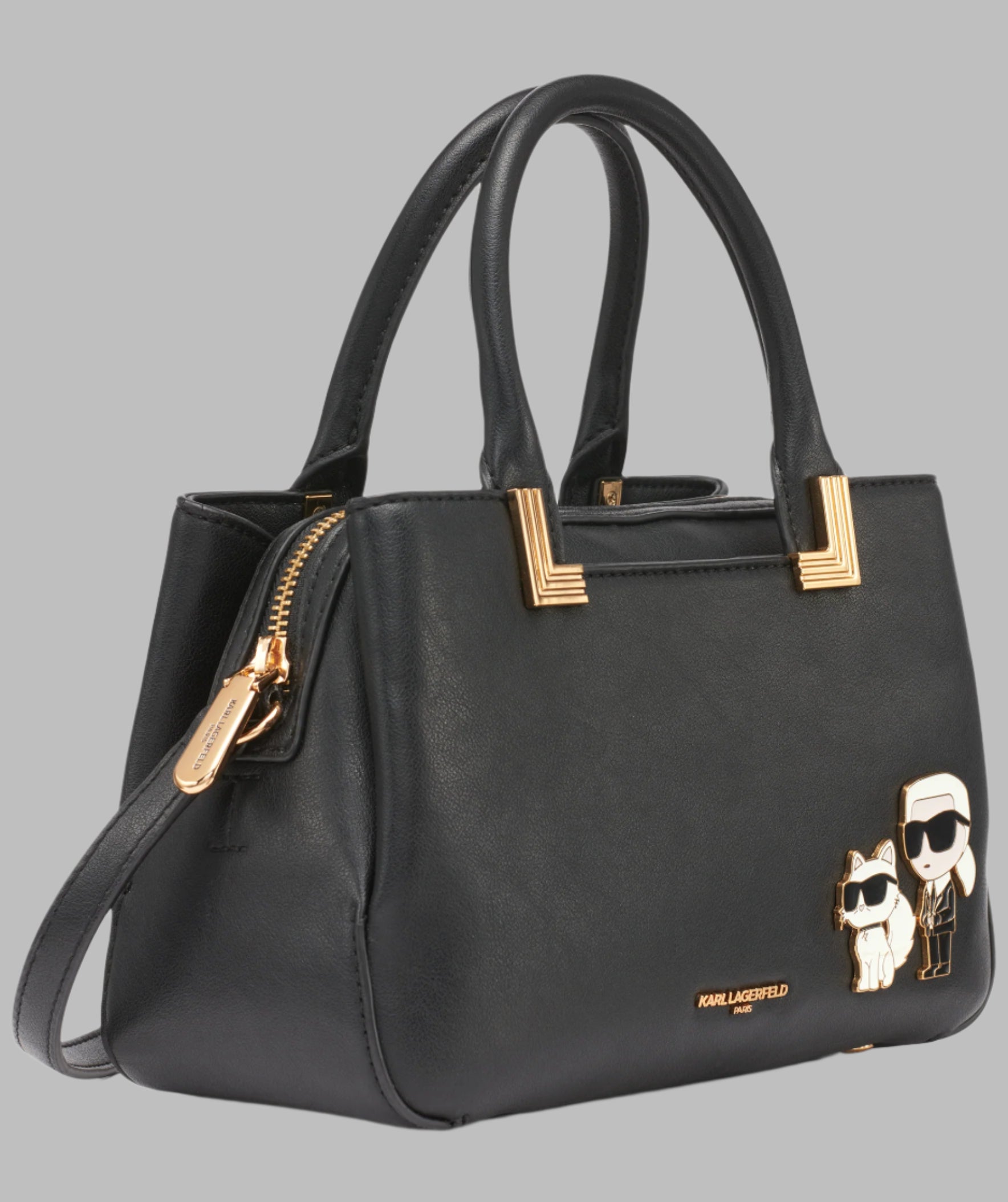 KarlLagerfeld Meribel crossbody with cate pins black