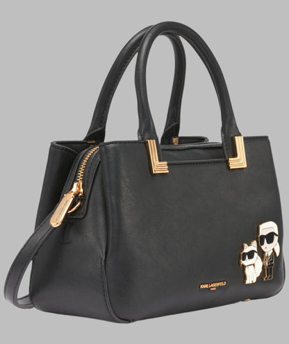 KarlLagerfeld Meribel crossbody with cate pins black