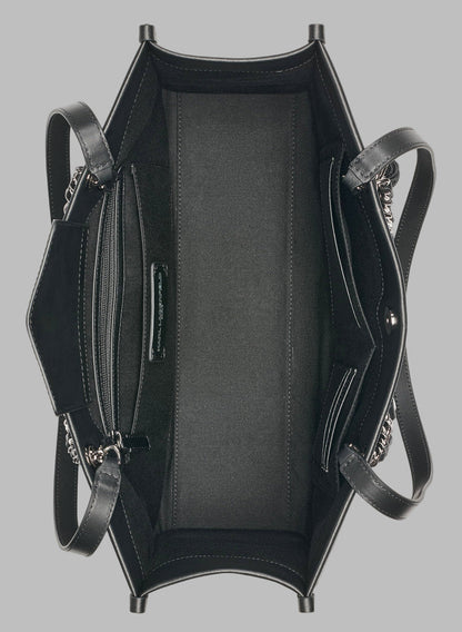 KarlLagerfeld Savoie tote black