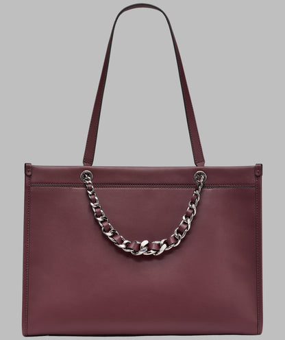 KarlLagerfeld Savoie large leather tote raisin