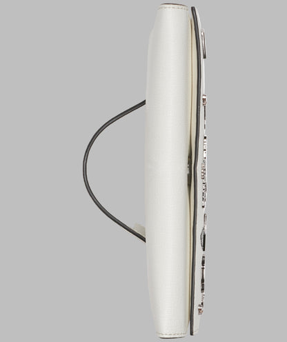 KarlLagerfeld Jacqueline wallet with pins white