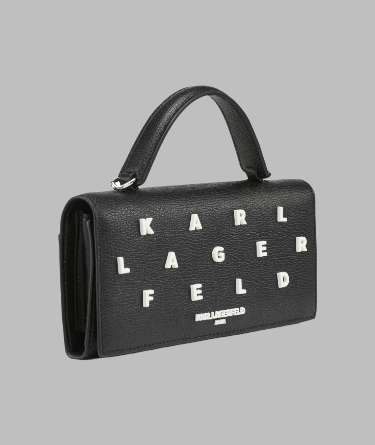 KarlLagerfeld Kosette crossbody bag with pins black