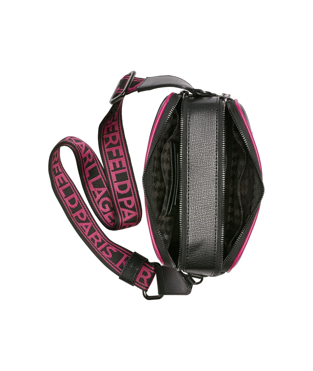 MAYBELLE CROSSBODY WITH PINS Black/Pink Black/Pink