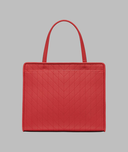 KarlLagerfeld Maybelle satchel with pins red