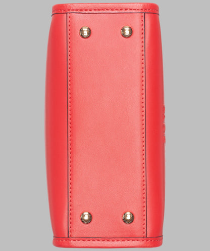 KarlLagerfeld Savoie small leather crossbody red