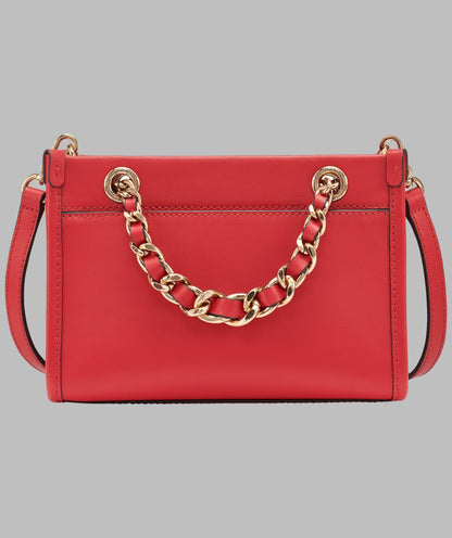 KarlLagerfeld Savoie small leather crossbody red