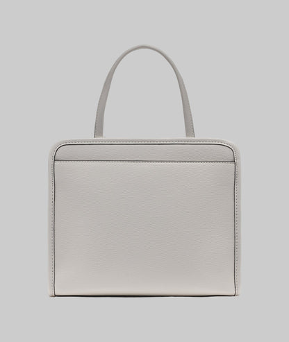 KarlLagerfeld Maybelle top handle satchel with flowers white