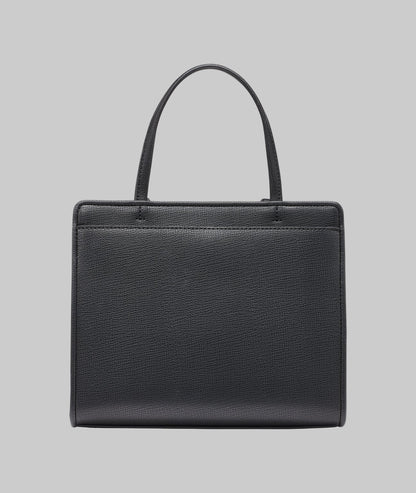 KarlLagerfeld Maybelle top handle satchel with flowers black