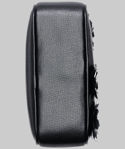 KarlLagerfeld Maybelle crossbody camera bag with flowers black