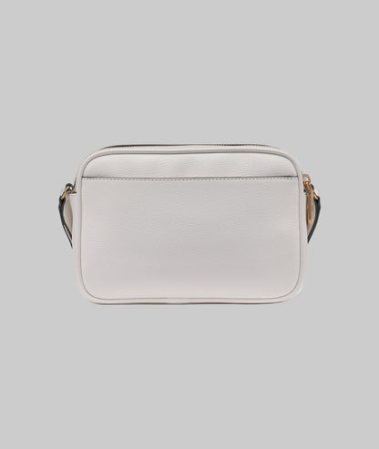 KarlLagerfeld Maybelle crossbody camera bag with flowers white
