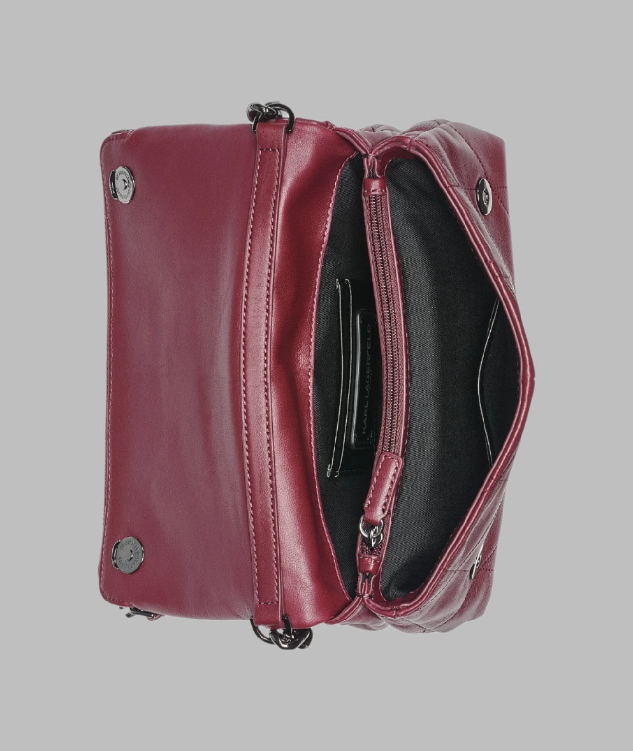 KarlLagerfeld Lavande crossbody red