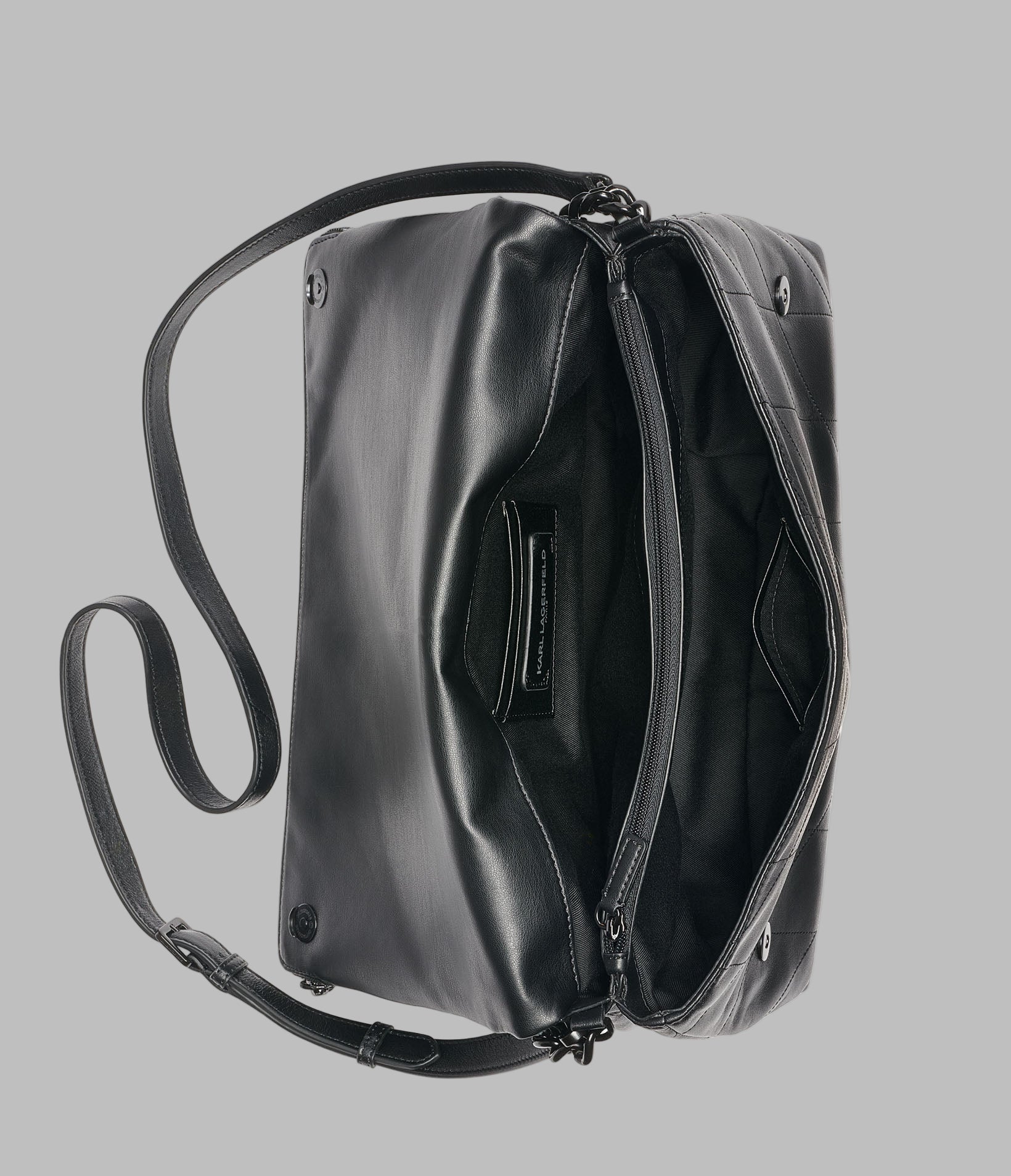 KarlLagerfeld Lavande xl crossbody black