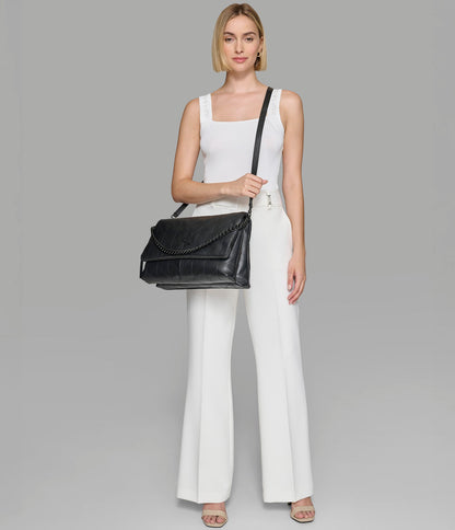 KarlLagerfeld Lavande xl crossbody black