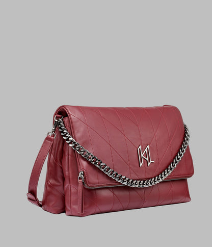 KarlLagerfeld Lavande xl crossbody red