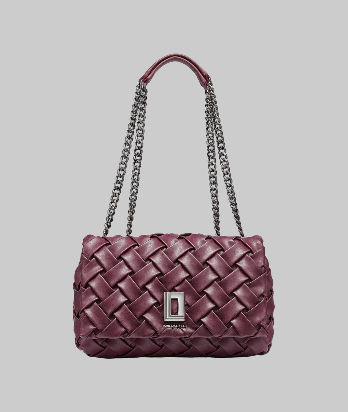 KarlLagerfeld Lafayette shoulder bag red