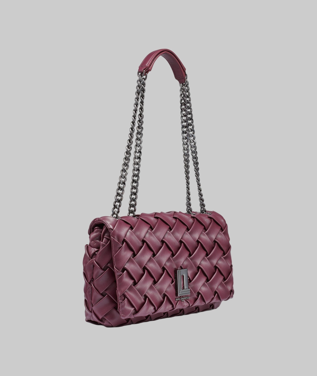 KarlLagerfeld Lafayette shoulder bag red