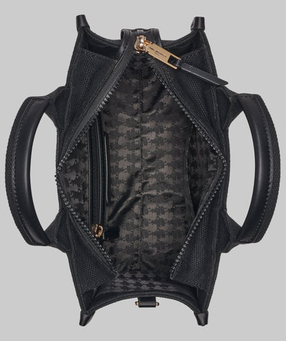 KarlLagerfeld Kristina small tote with top zipper black