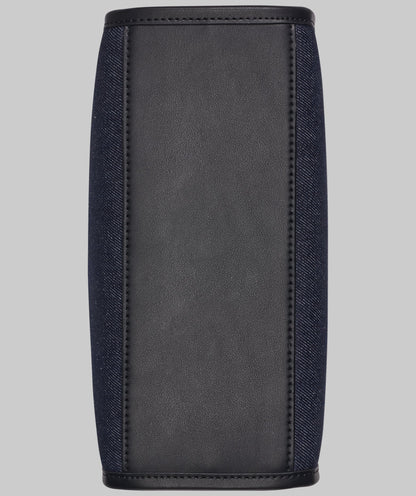 KarlLagerfeld Kristina small tote with top zipper denim blue