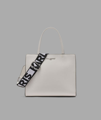 KarlLagerfeld Maybelle satchel white