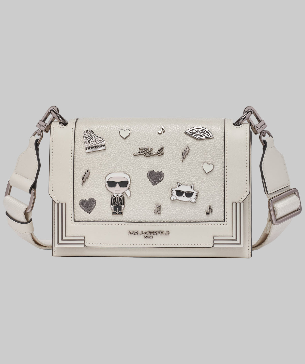 KarlLagerfeld Camille shoulder bag white