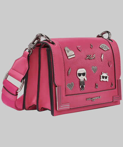 KarlLagerfeld Camille shoulder bag fuchsia