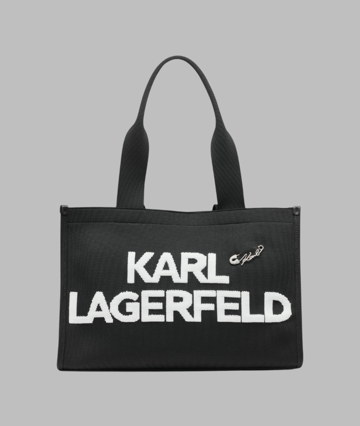 KarlLagerfeld Kristina large tote black/white