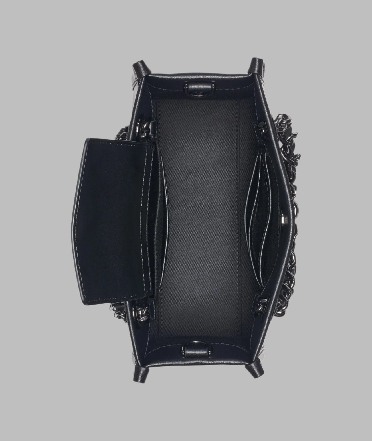KarlLagerfeld Savoie small leather crossbody black