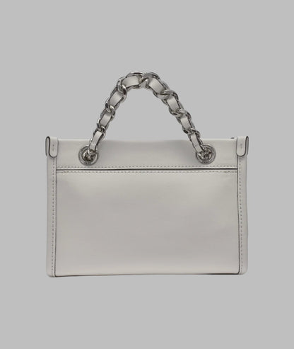 KarlLagerfeld Savoie small leather crossbody white
