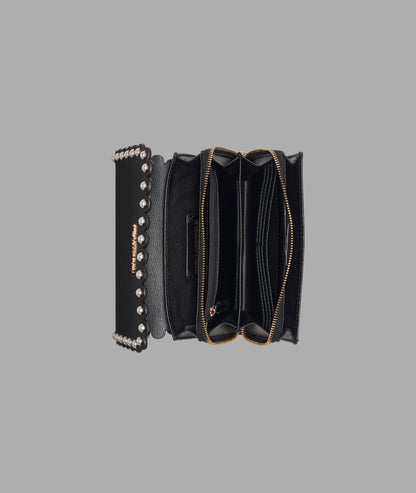 KarlLagerfeld Lourdes crossbody with pearls black